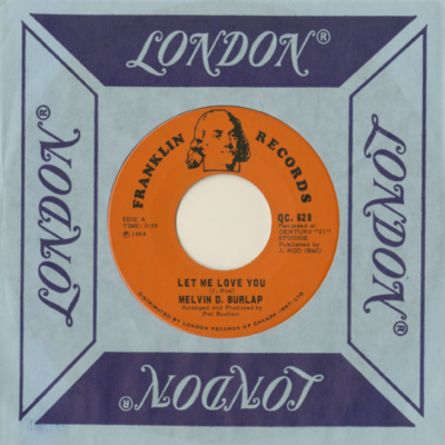 Let Me Love You / Fields Of Glass (1969)