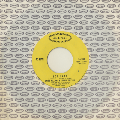 Too Late / Two For The Price Of One