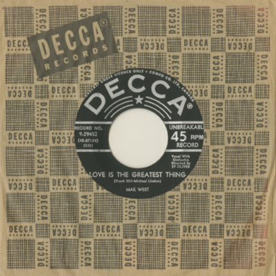 Love Is The Greatest Thing / All Of Me