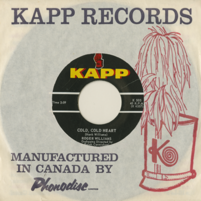 Cold Cold Heart / San Antonio Rose