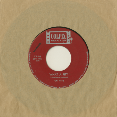 What A Pity / My Boyfriend's Coming Home For Christmas (1963)