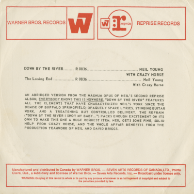 Down By The River / When Were You On The Losing End