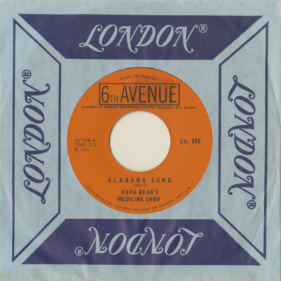 Alabama Song / Slow Moshun (1970)