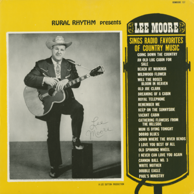 Rural Rhythm Presents Lee Moore