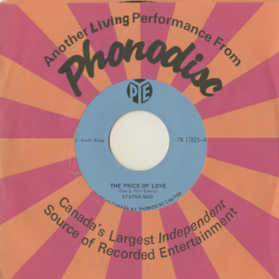 The Price Of Love / Little Miss Nothing