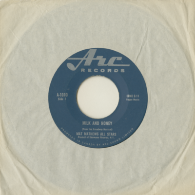 Milk And Honey / Shalom