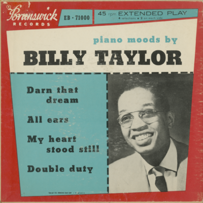 Piano Moods By Billy Taylor (1953)