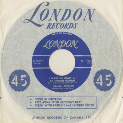 I Leave My Heart In An English Garden / English Rose (1962)