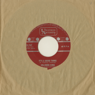 It's A Good Thing / The Man Who Ran Away (1966)