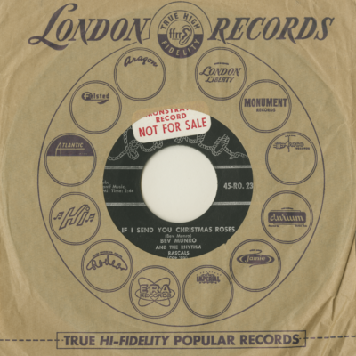 If I Send You Christmas Roses / Santa Bring My Baby Back To Me (1960)