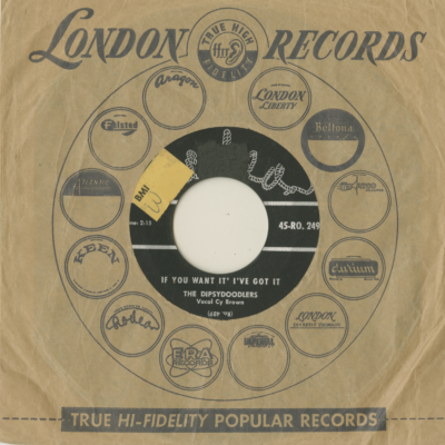 If You Want It I Got It / Who Do You Think They Would Blame (1960)