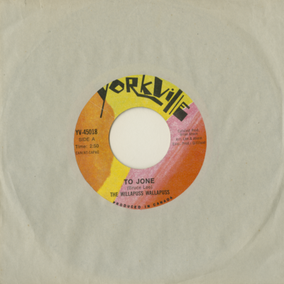 To Jone / Sacraficial Virgin (1968)