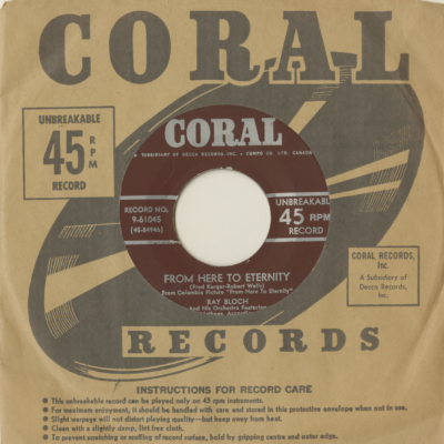 Frome Here To Eternity / Re-Enlistment Blues (1953)