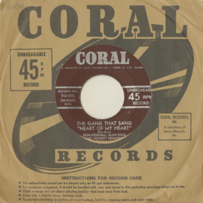 Heart Of My Heart / I Think I'll Fall In Love Today