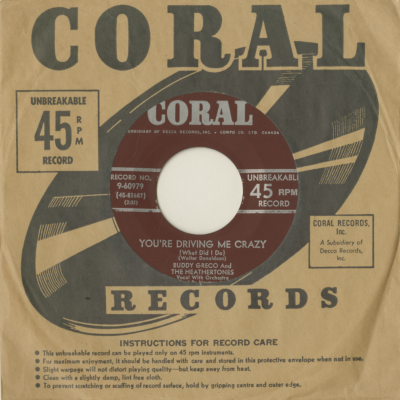 You're Driving Me Crazy / I Predict