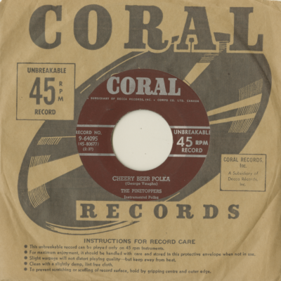 Cherry Beer Polka / All Alone Neath The Blue Grass (1951)