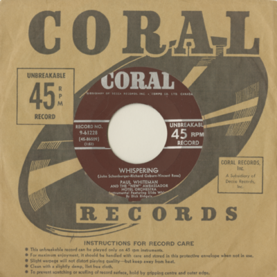 Whispering / You're Driving Me Crazy