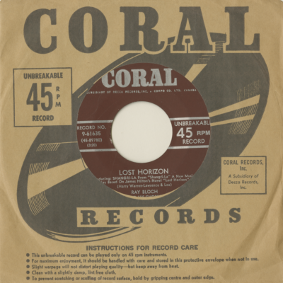 Lost Horizon / Wedding In Monaco (1956)