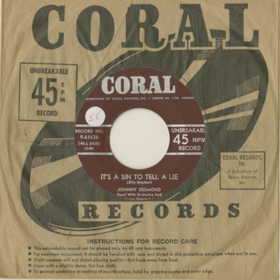 It's A Sin To Tell A Lie / Learnin The Blues