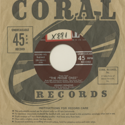 Theme From The Proud Ones / I Only Know I Love You