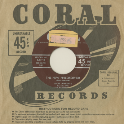 The New Philospher / Loco Baseball (1956)