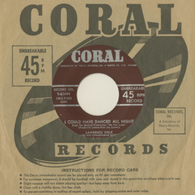 I Could Have Danced All Night / On The Street Where You Live