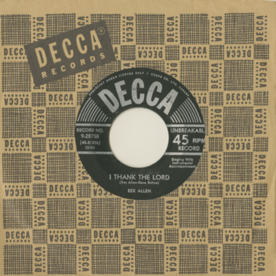 Crying In The Chapel / I Thank The Lord