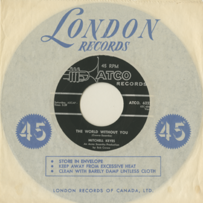 The World Without You / Je Vous Aime Beacoup (1962)