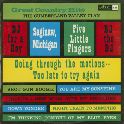 Great Country Hits Cumberland Valley Clan