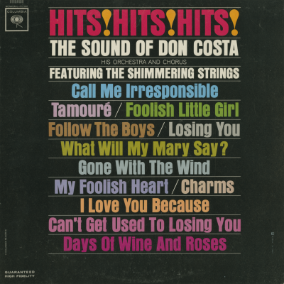 Hits! Hits! Hits! The Sound Of Don Costa