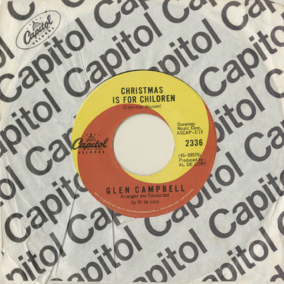 Christmas Is For Children / There's No Place Like Home