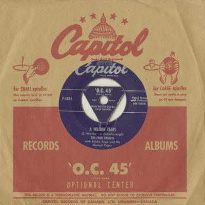 A Million Tears / Oh Happy Day (1953)