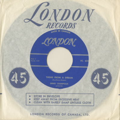 Theme From A Dream / Compo 7 (1963)