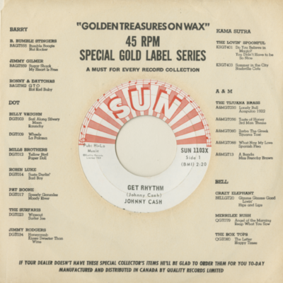 Get Rhythm / Hey Porter (1969)