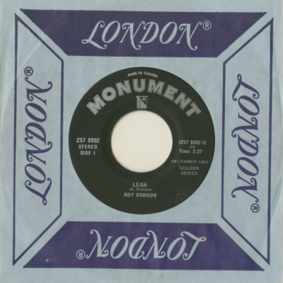 Leah / Working For The Man (1972)