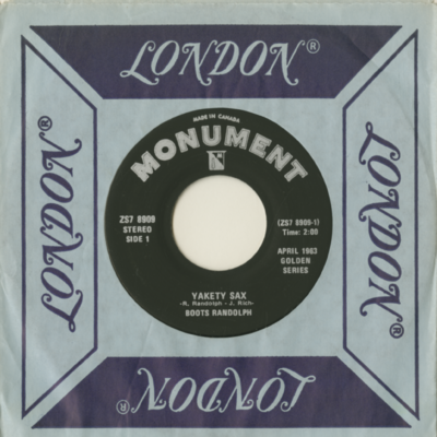 Yakety Sax / The Shadow Of Your Smile (1972)