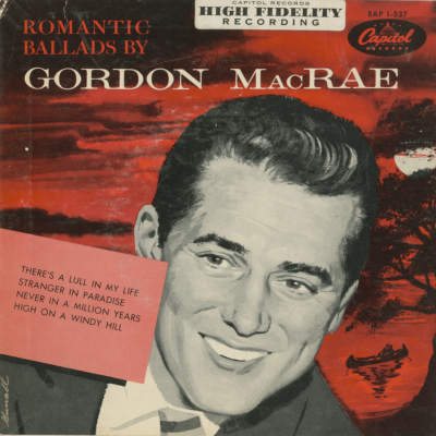 Romantic Ballads By Gordon MacRae (1955)