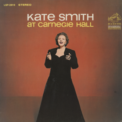Kate Smith At Carnegie Hall