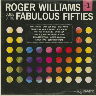 Songs Of The Fabulous Fifties