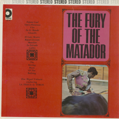 The Fury Of The Matador