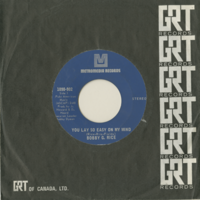 You Lay So Easy On My Mind / There Ain't No Way Babe (1972)