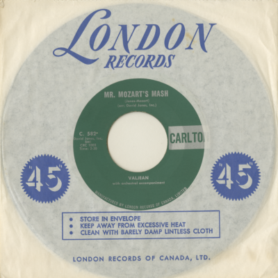 Mr Mozart's Mash / Mewsette (1962)