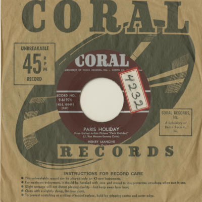 Paris Holiday / The Long Hot Summer (1958)