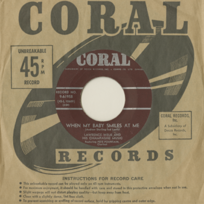 When My Baby Smiles At Me / I Want A Girl