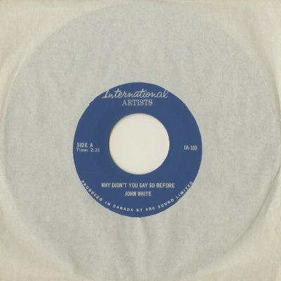 Why Didn't You Say So Before / Bill Wiseman