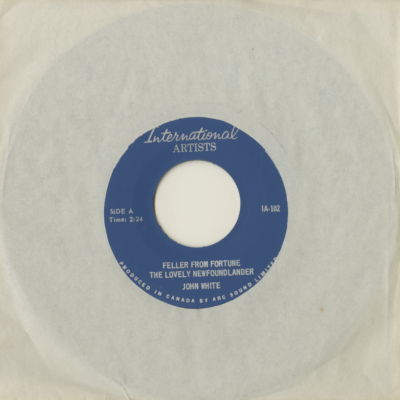 Feller From Fortune The Lovely Newfoundlander / Tickle Cove Pond