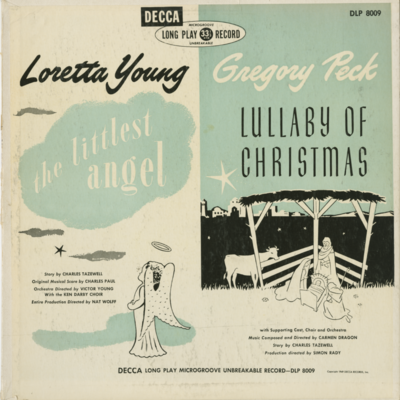Loretta Young The Littlest Angel Gregory Peck Lullabye Of Christmas