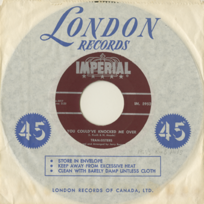 You Could've Knocked Me Over / Somebody's Blue (1963)