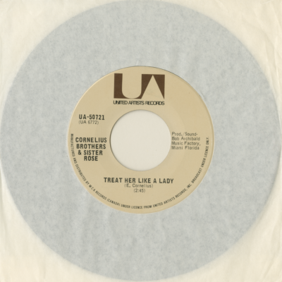 Treat Her Like A Lady / Over At My Place (1970)