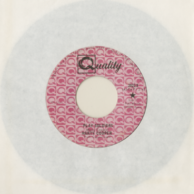 Play Soldiers / To Say Goodbye To Anne